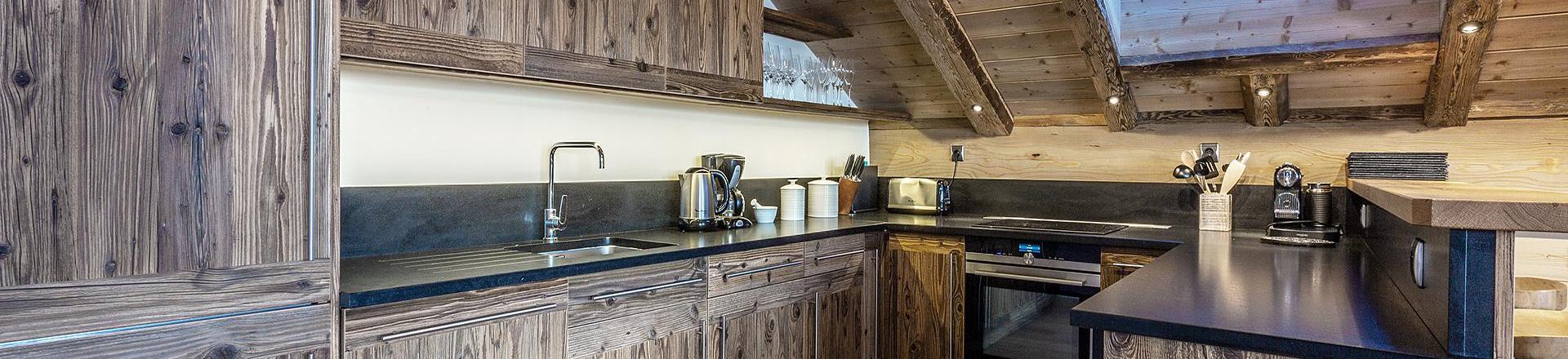 Vacanze in montagna Appartamento 4 stanze per 8 persone (A05) - Les Chalets du Gypse - Saint Martin de Belleville - Cucina