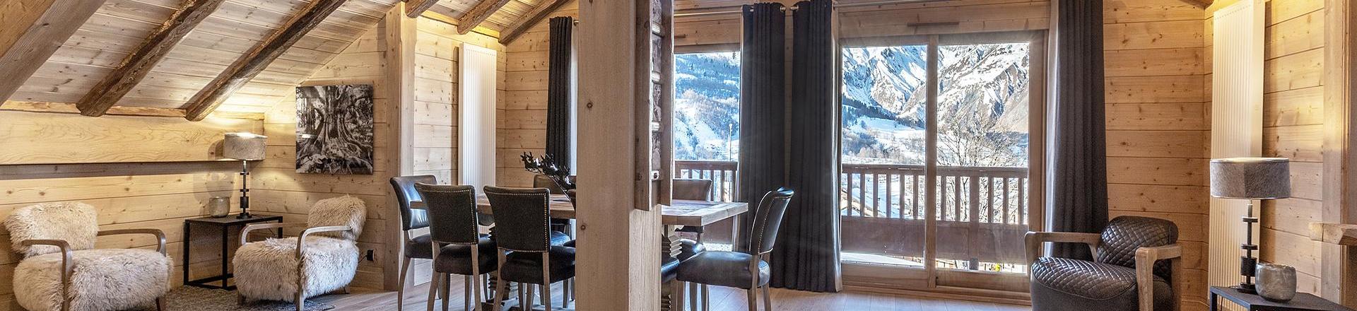 Vacanze in montagna Appartamento 4 stanze per 8 persone (A05) - Les Chalets du Gypse - Saint Martin de Belleville - Soggiorno