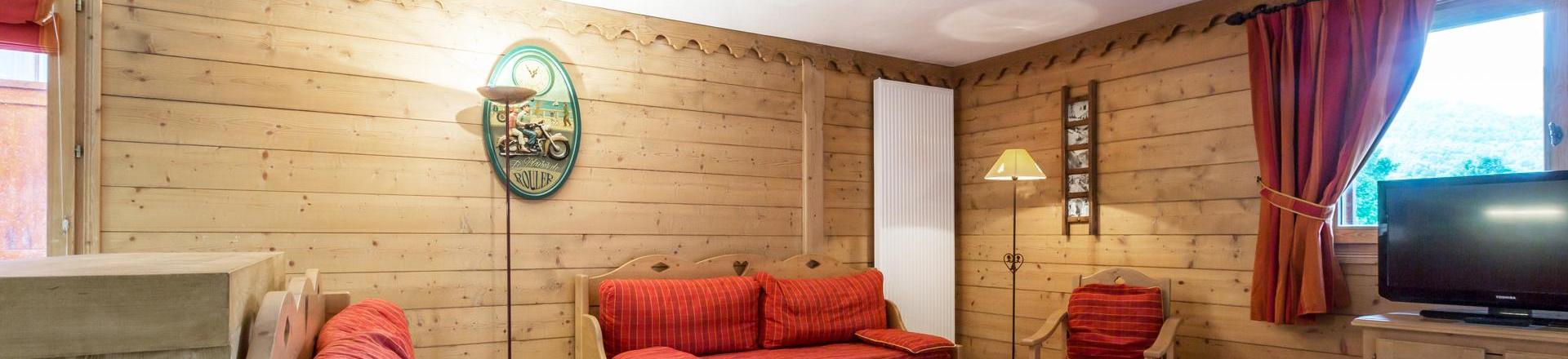 Vacanze in montagna Appartamento 4 stanze per 8 persone (B02) - Les Chalets du Gypse - Saint Martin de Belleville - Soggiorno