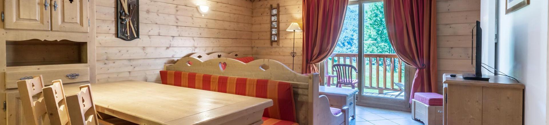 Vacanze in montagna Appartamento 4 stanze per 8 persone (C05) - Les Chalets du Gypse - Saint Martin de Belleville - Soggiorno