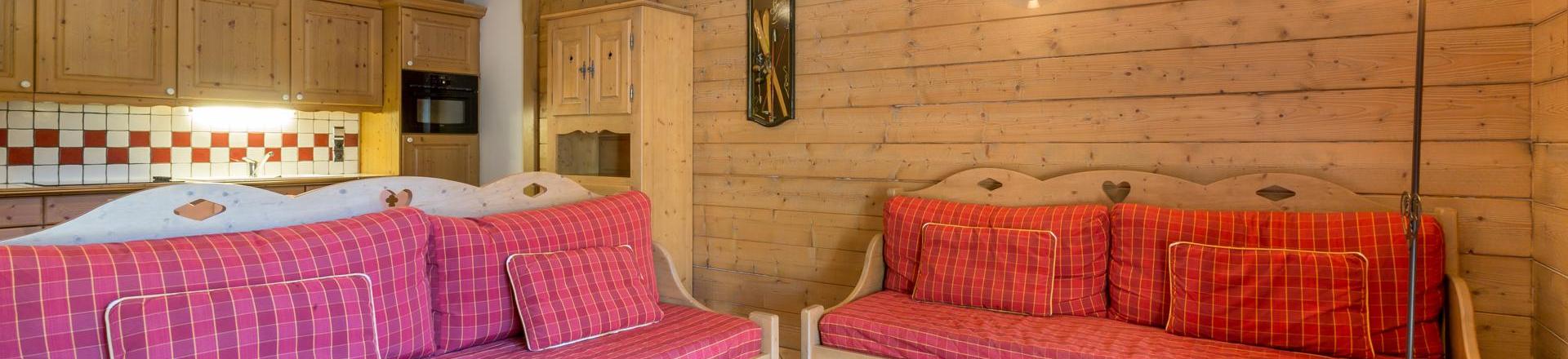 Vacanze in montagna Appartamento 4 stanze per 8 persone (C05) - Les Chalets du Gypse - Saint Martin de Belleville - Soggiorno