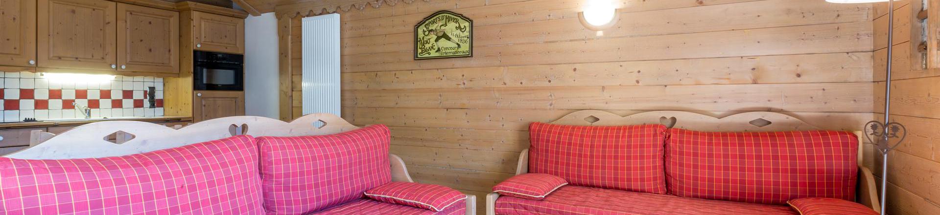 Vacanze in montagna Appartamento 4 stanze per 8 persone (C10) - Les Chalets du Gypse - Saint Martin de Belleville - Soggiorno