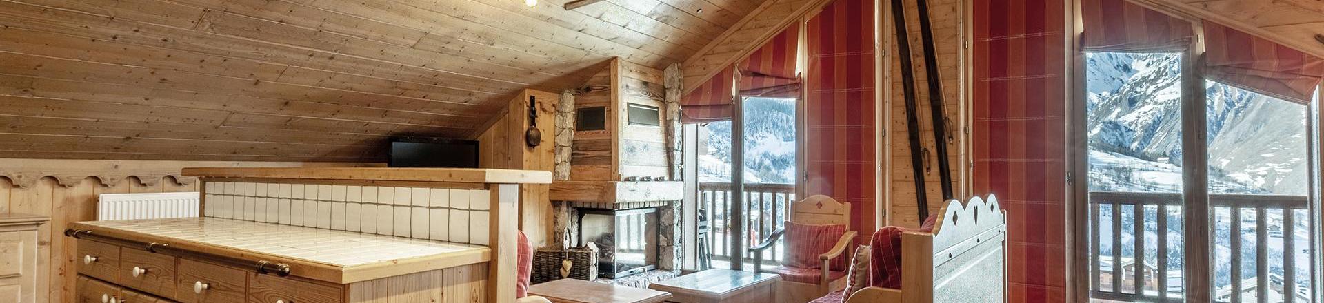 Vacanze in montagna Appartamento 4 stanze per 8 persone (C11) - Les Chalets du Gypse - Saint Martin de Belleville - Soggiorno