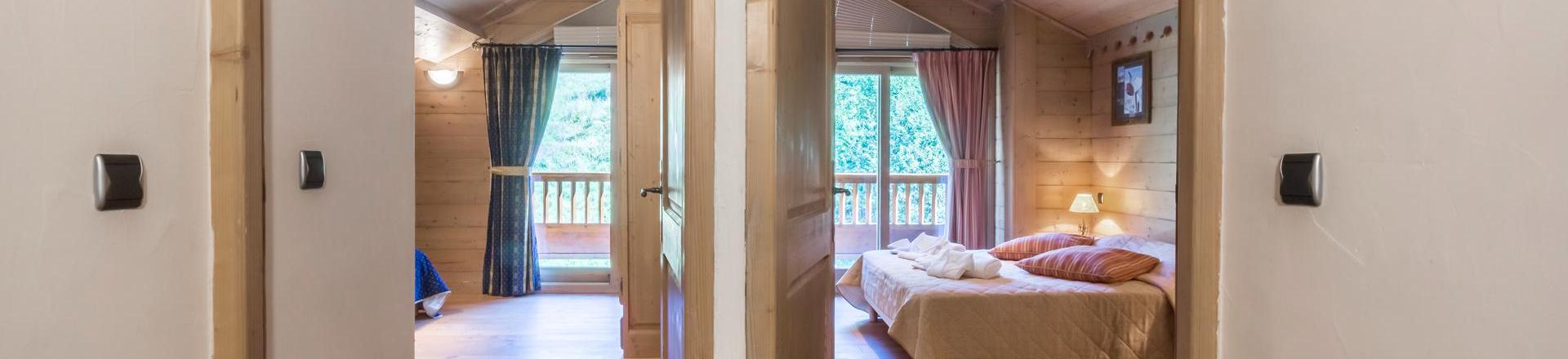 Vacanze in montagna Appartamento 5 stanze per 10 persone (A08) - Les Chalets du Gypse - Saint Martin de Belleville - Corridoio