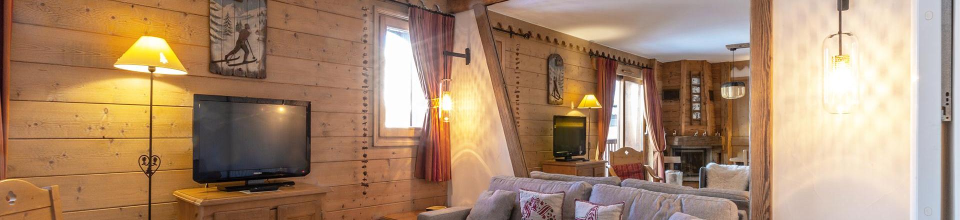 Vacanze in montagna Appartamento 5 stanze per 10 persone (A09) - Les Chalets du Gypse - Saint Martin de Belleville - Soggiorno