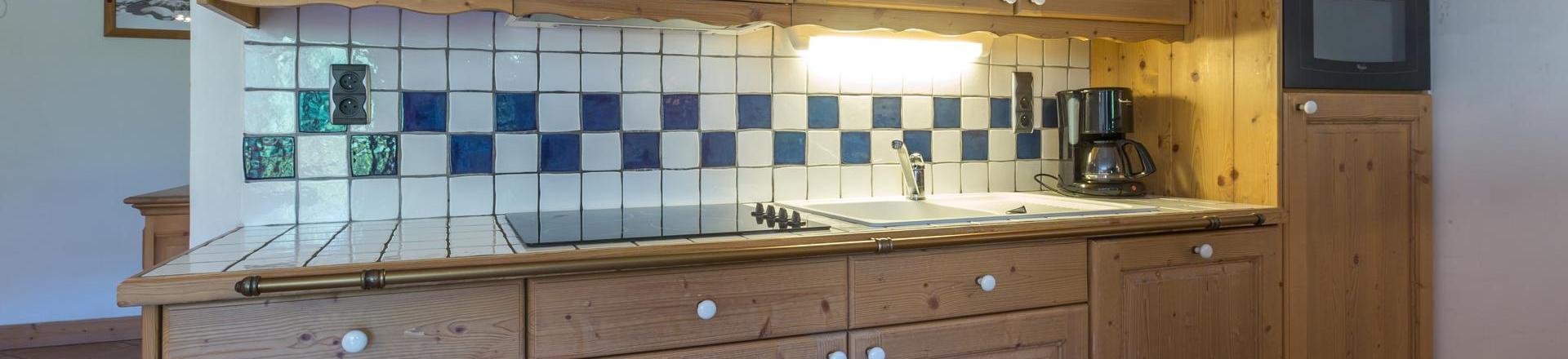 Vakantie in de bergen Appartement 4 kabine kamers 8 personen (C08) - Les Chalets du Gypse - Saint Martin de Belleville - Woonkamer