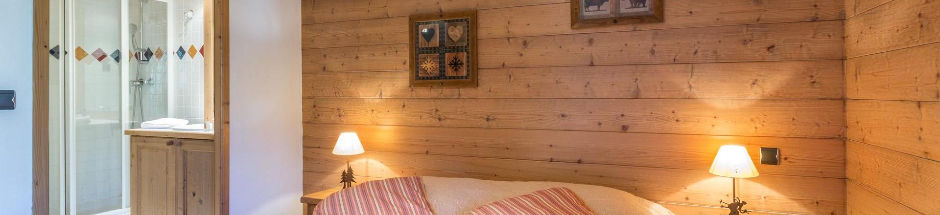 Vacances en montagne Appartement 4 pièces 8 personnes (A07) - Les Chalets du Gypse - Saint Martin de Belleville - Chambre