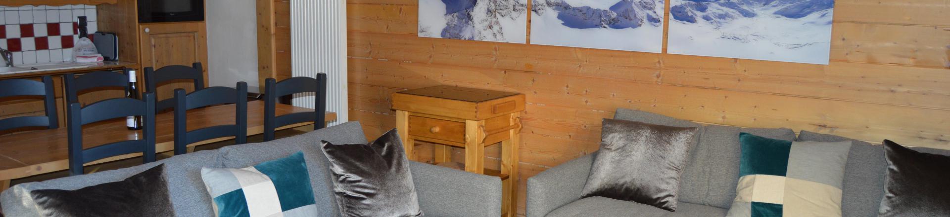 Vacances en montagne Appartement 4 pièces 8 personnes (C10) - Les Chalets du Gypse - Saint Martin de Belleville - Séjour