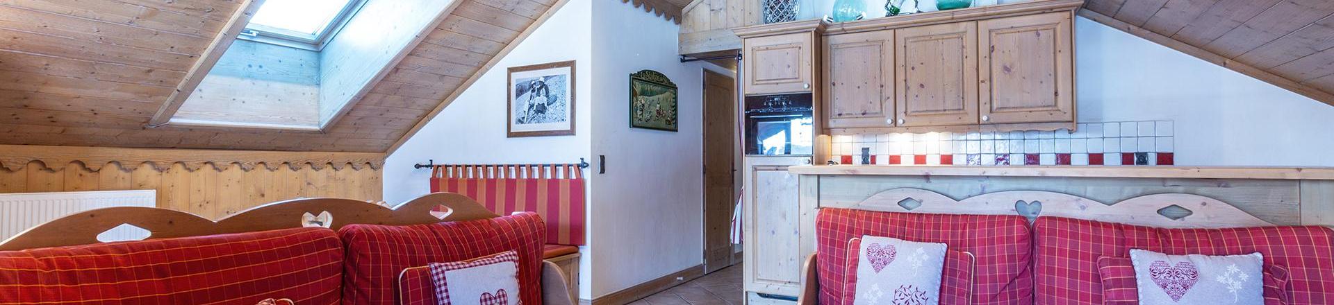 Vacances en montagne Appartement 4 pièces 8 personnes (C11) - Les Chalets du Gypse - Saint Martin de Belleville - Séjour