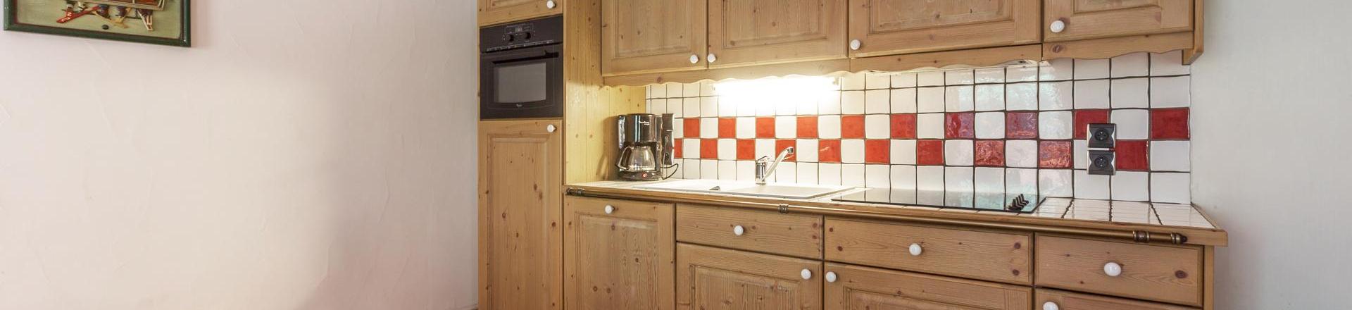 Vacances en montagne Appartement 5 pièces 10 personnes (A08) - Les Chalets du Gypse - Saint Martin de Belleville - Kitchenette