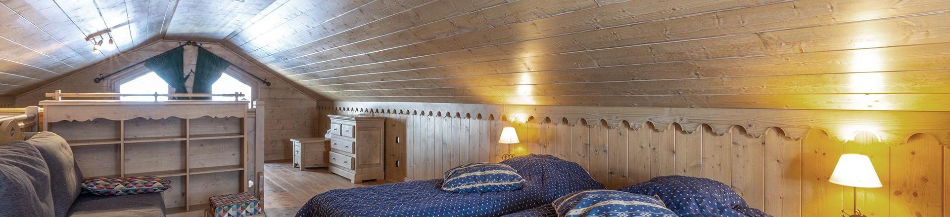 Urlaub in den Bergen Wohnung 4 Mezzanine Zimmer 10 Leute (C16) - Les Chalets du Gypse - Saint Martin de Belleville - Zwischengeschoss