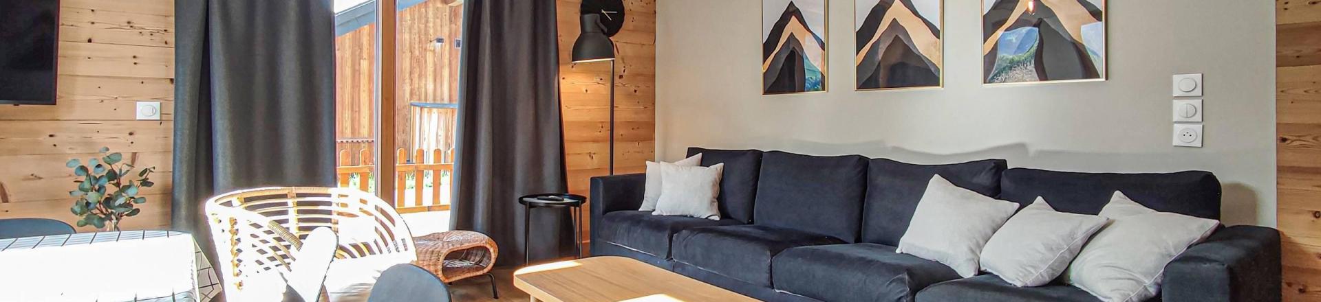 Holiday in mountain resort 4 room chalet 6 people (Magdalena) - Les Chalets Lumi - Valmorel - Accommodation