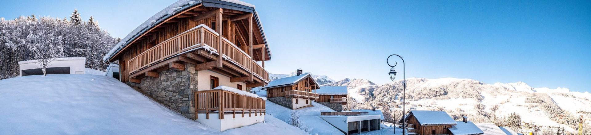 Holiday in mountain resort 4 room duplex chalet 6 people (Laurentide) - Les Chalets Lumi - Valmorel