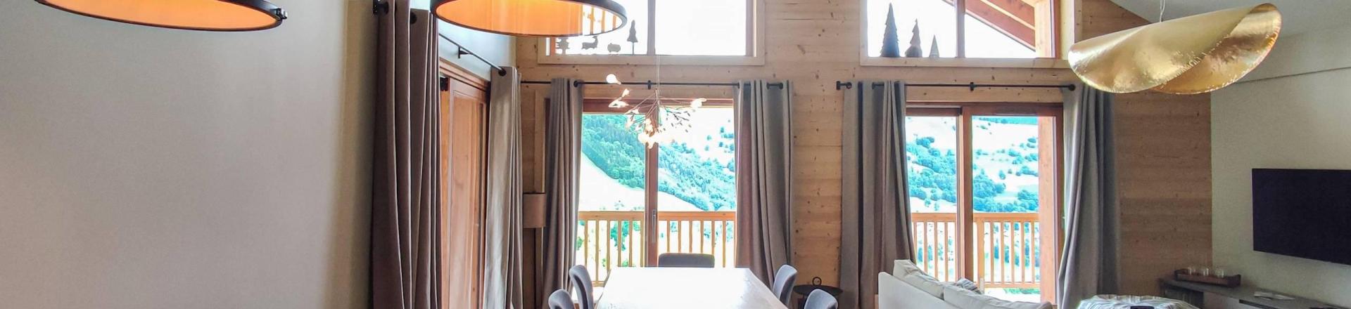 Holiday in mountain resort 4 room duplex chalet 6 people (Laurentide) - Les Chalets Lumi - Valmorel