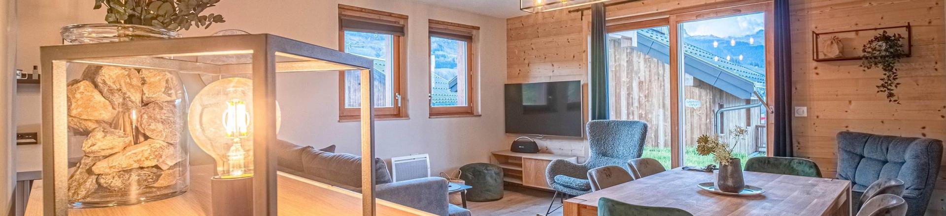 Holiday in mountain resort 4 room chalet 8 people (Meije) - Les Chalets Lumi - Valmorel