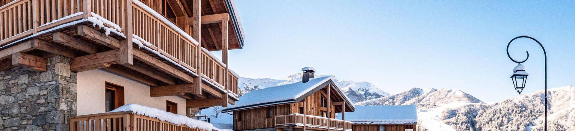 Holiday in mountain resort 4 room chalet 8 people (Meije) - Les Chalets Lumi - Valmorel