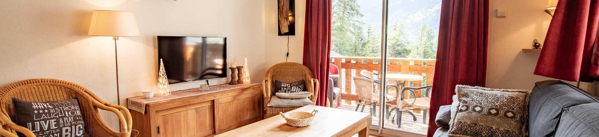 Vacaciones en montaña Chalet semi-separado 3 piezas para 6 personas (CHT79) - Les Chalets Petit Bonheur - La Norma - Estancia