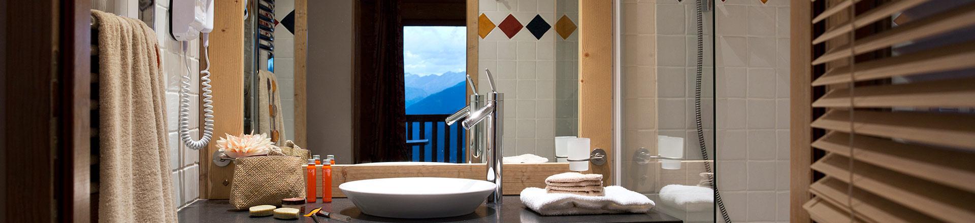 Holiday in mountain resort Les Fermes de Sainte Foy - Sainte Foy Tarentaise - Bathroom
