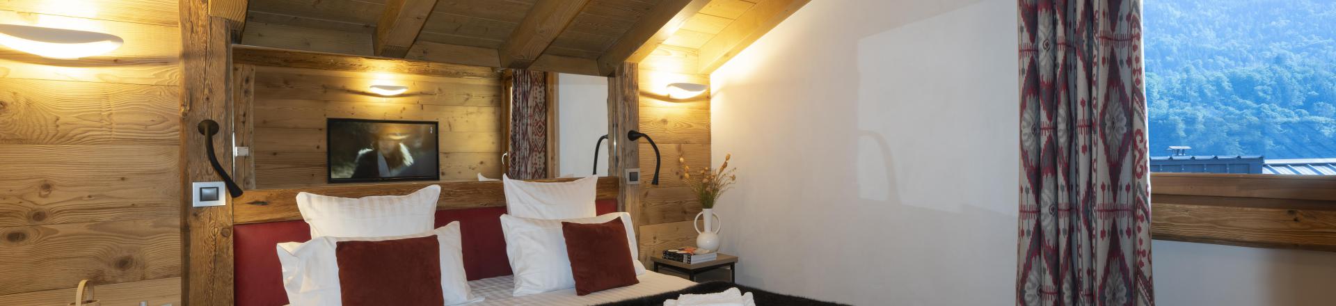 Urlaub in den Bergen 2-Zimmer-Appartment für 4 Personen - Résidence Alexane - Samoëns - Schlafzimmer