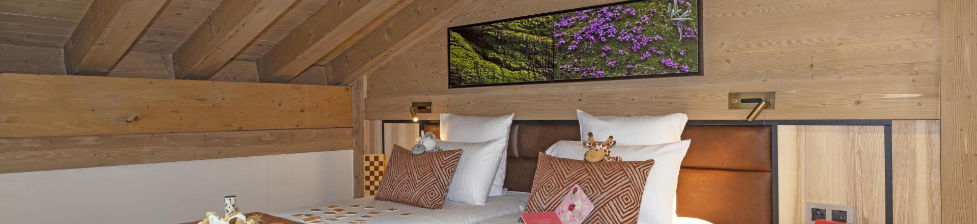 Urlaub in den Bergen 5-Zimmer-Appartment für 10 Personen - Résidence Alpen Lodge - La Rosière - Schlafzimmer