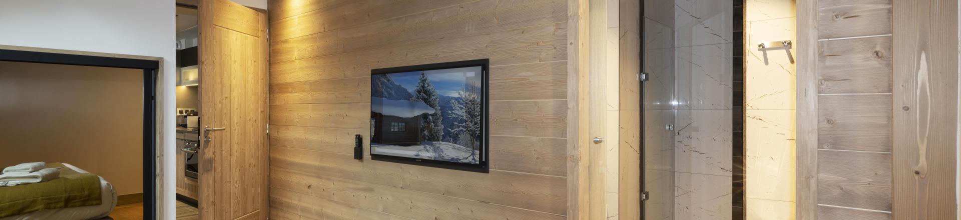 Vacances en montagne Appartement 4 pièces 8 personnes - Résidence Alpen Lodge - La Rosière - Chambre de maître