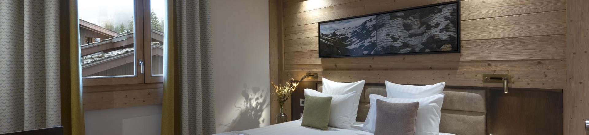 Urlaub in den Bergen 2-Zimmer-Appartment für 4 Personen - Résidence Anitéa - Valmorel - Schlafzimmer