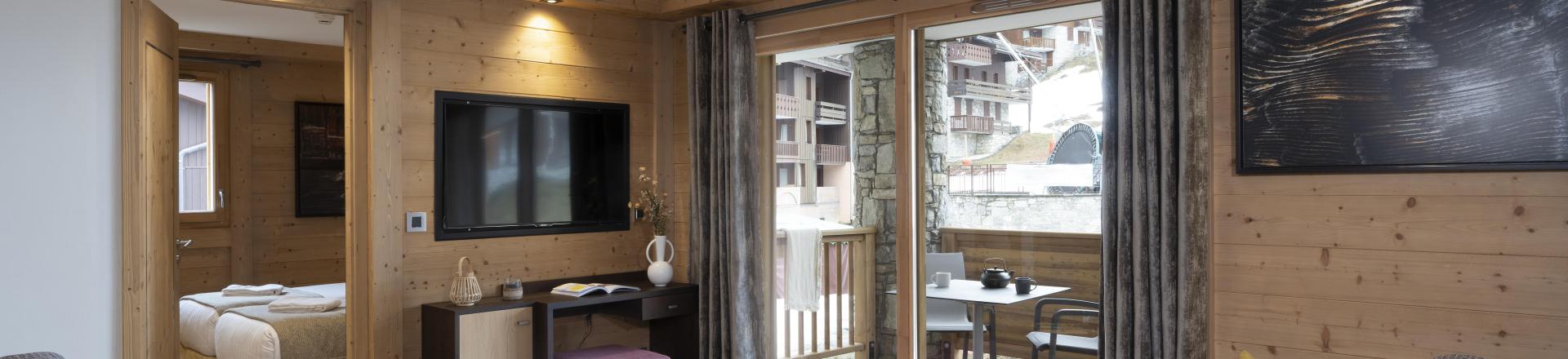 Vacanze in montagna Appartamento 4 stanze per 8 persone - Résidence Anitéa - Valmorel - Soggiorno