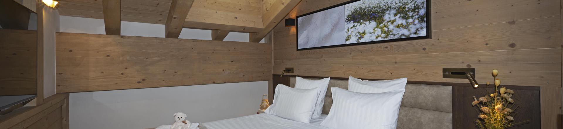 Vacanze in montagna Appartamento su due piani 3 stanze per 6 persone - Résidence Anitéa - Valmorel - Camera