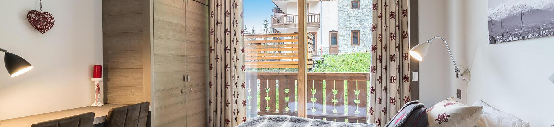 Vacaciones en montaña Apartamento 4 piezas para 8 personas (11) - Résidence Aspen Lodge & Park - Méribel - Habitación