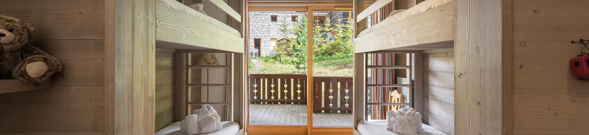 Vacaciones en montaña Apartamento 4 piezas para 8 personas (11) - Résidence Aspen Lodge & Park - Méribel - Habitación