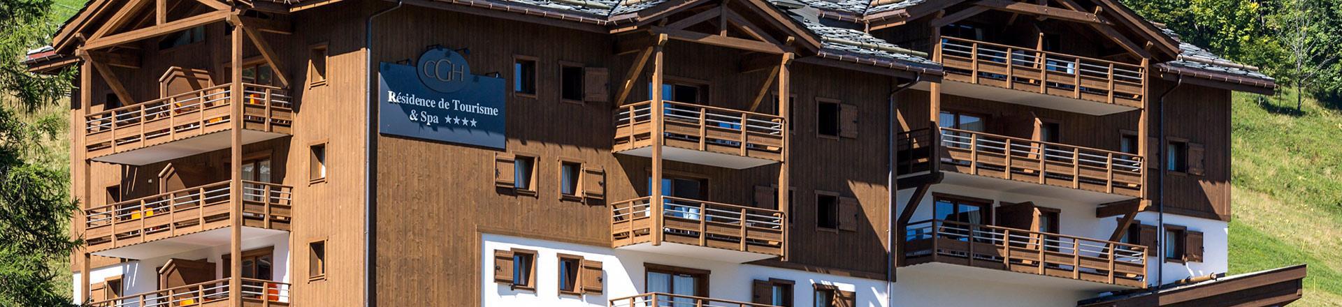 Каникулы в горах Résidence Boutique La Grange Aux Fées - Valmorel - летом под открытым небом