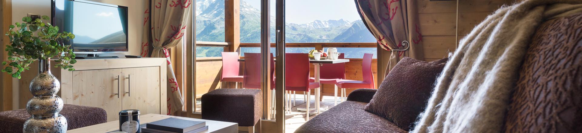 Vacanze in montagna Résidence Boutique Le Lodge Hemera - La Rosière - Soggiorno