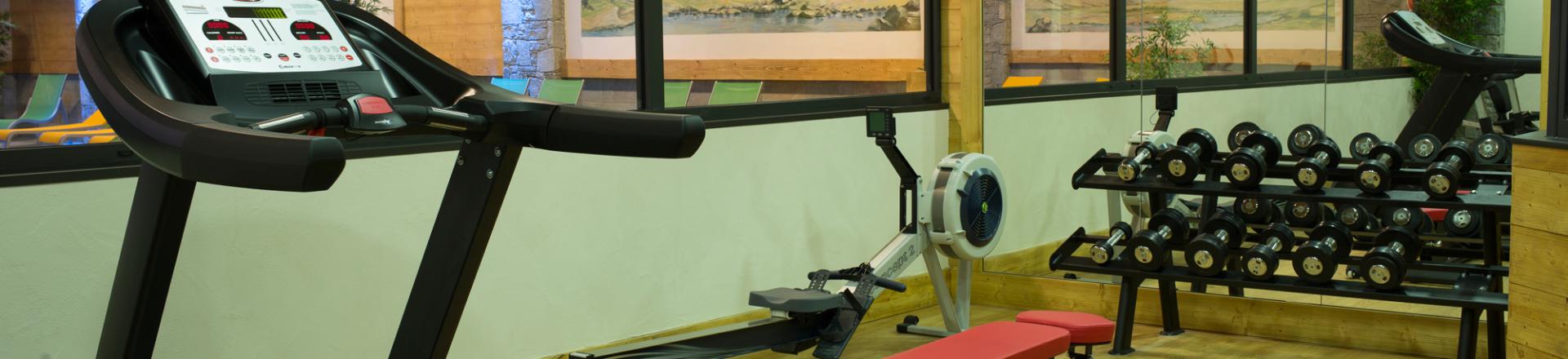 Vacaciones en montaña Résidence Boutique Le Napoléon - Montgenèvre - Sala de fitness