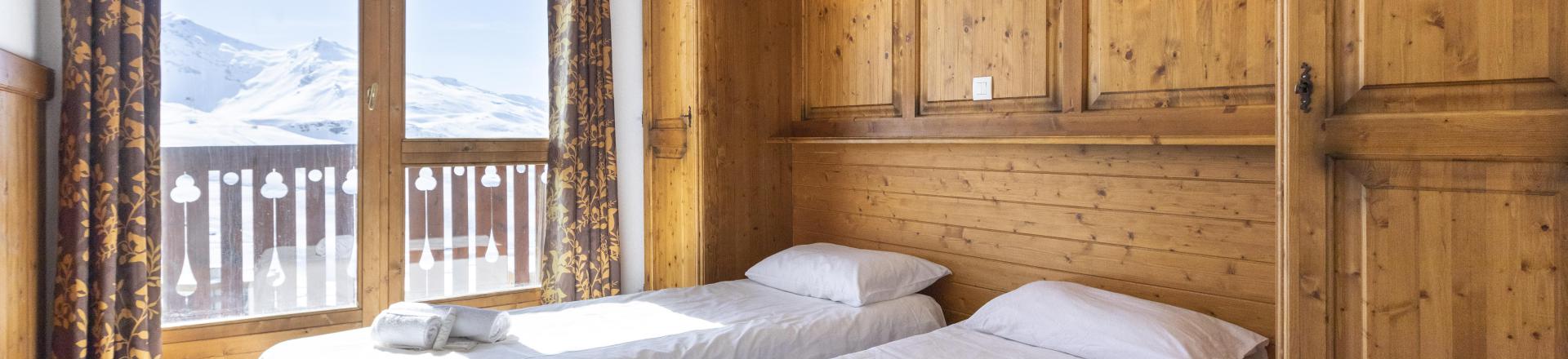 Urlaub in den Bergen 13 Zimmer Chalet für 24 Personen (Bonhomme) - Résidence Chalet des Neiges Hermine - Val Thorens - Schlafzimmer
