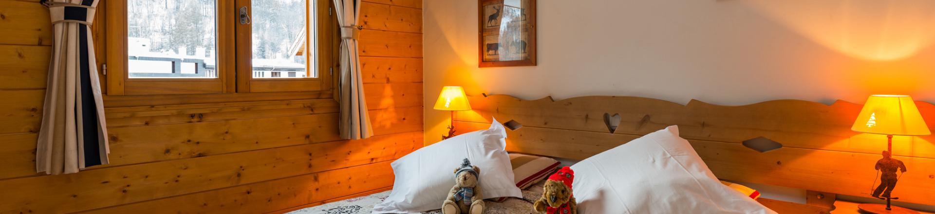 Holiday in mountain resort Résidence Lagrange le Hameau du Rocher Blanc - Serre Chevalier - Bedroom