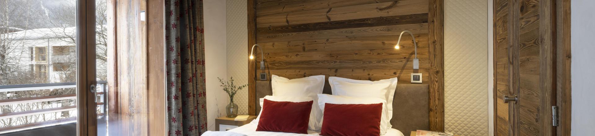 Urlaub in den Bergen 4-Zimmer-Appartment für 8 Personen - Résidence le Cristal de Jade - Chamonix - Schlafzimmer