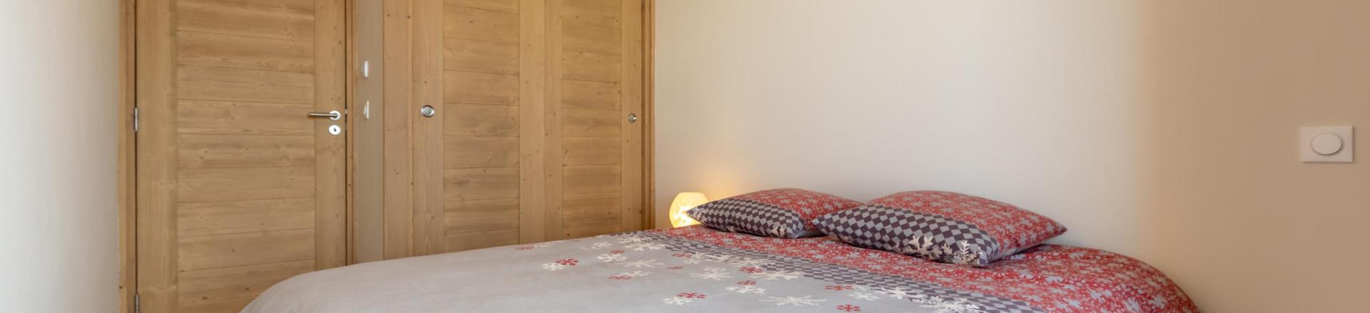 Holiday in mountain resort 3 room apartment sleeping corner 8 people (403) - Résidence le Ridge - Les Arcs - Bedroom