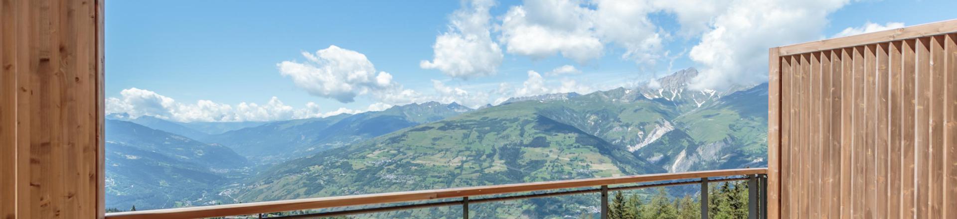 Urlaub in den Bergen 3-Zimmer-Appartment für 6 Personen (107) - Résidence le Ridge - Les Arcs - Balkon