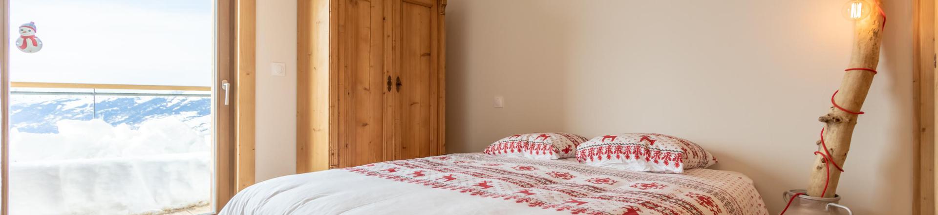 Urlaub in den Bergen 3-Zimmer-Berghütte für 8 Personen (403) - Résidence le Ridge - Les Arcs - Schlafzimmer