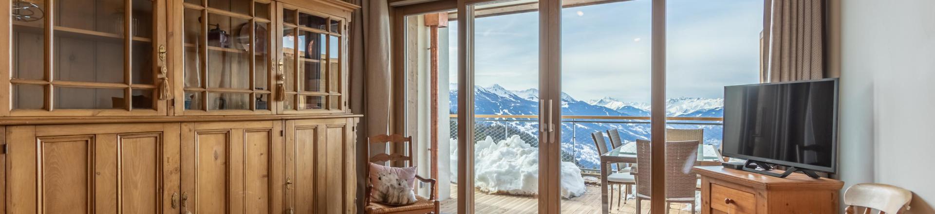 Urlaub in den Bergen 3-Zimmer-Berghütte für 8 Personen (403) - Résidence le Ridge - Les Arcs - Wohnzimmer