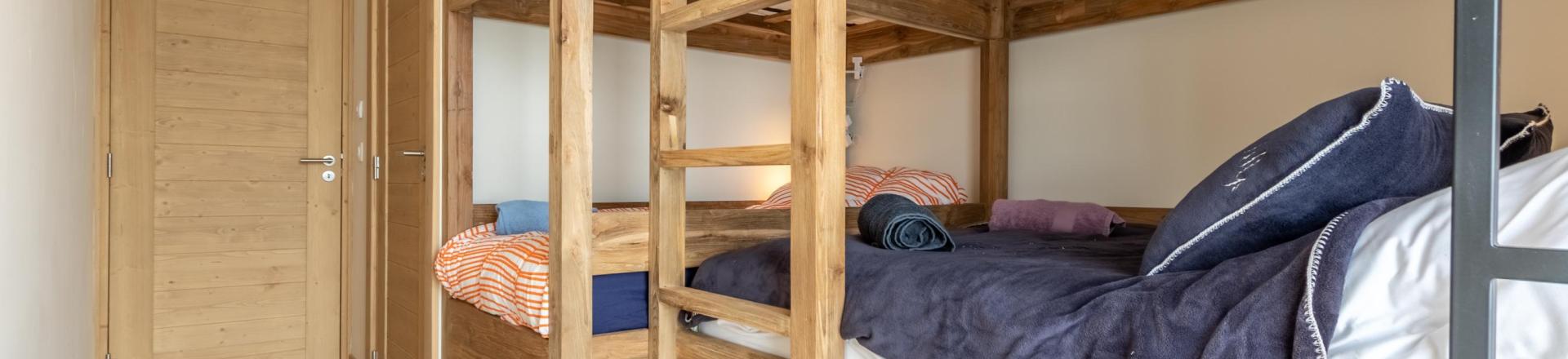 Urlaub in den Bergen 4-Zimmer-Appartment für 10 Personen (402) - Résidence le Ridge - Les Arcs - Schlafzimmer