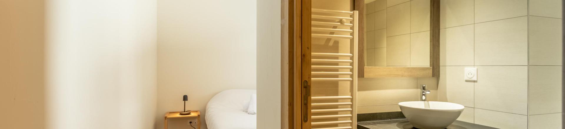Holiday in mountain resort 5 room apartment sleeping corner 12 people (301) - Résidence le Ridge - Les Arcs - Shower room