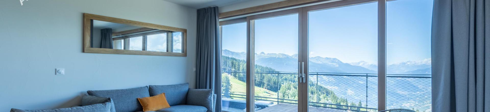 Urlaub in den Bergen 5-Zimmer-Berghütte für 12 Personen (301) - Résidence le Ridge - Les Arcs - Wohnzimmer