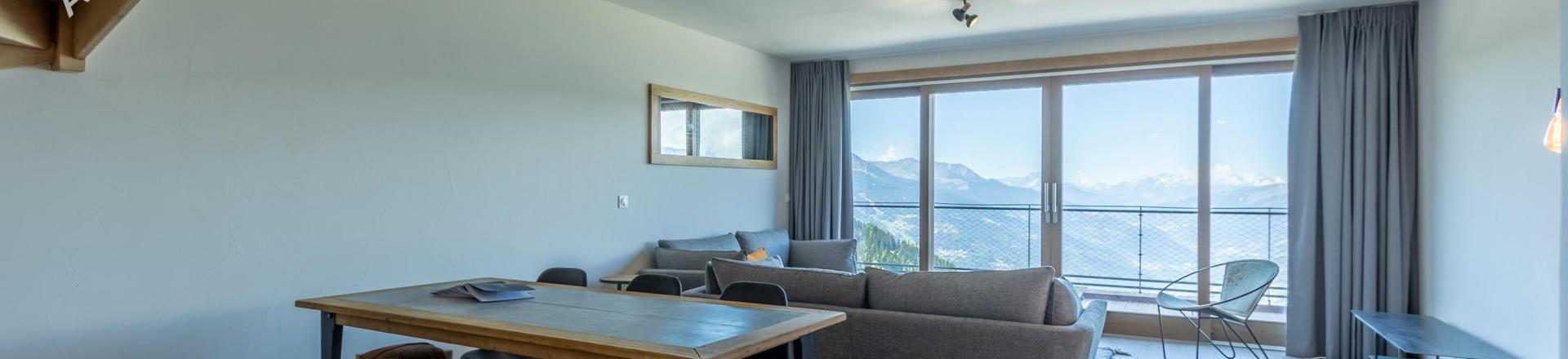 Urlaub in den Bergen 5-Zimmer-Berghütte für 12 Personen (301) - Résidence le Ridge - Les Arcs - Wohnzimmer