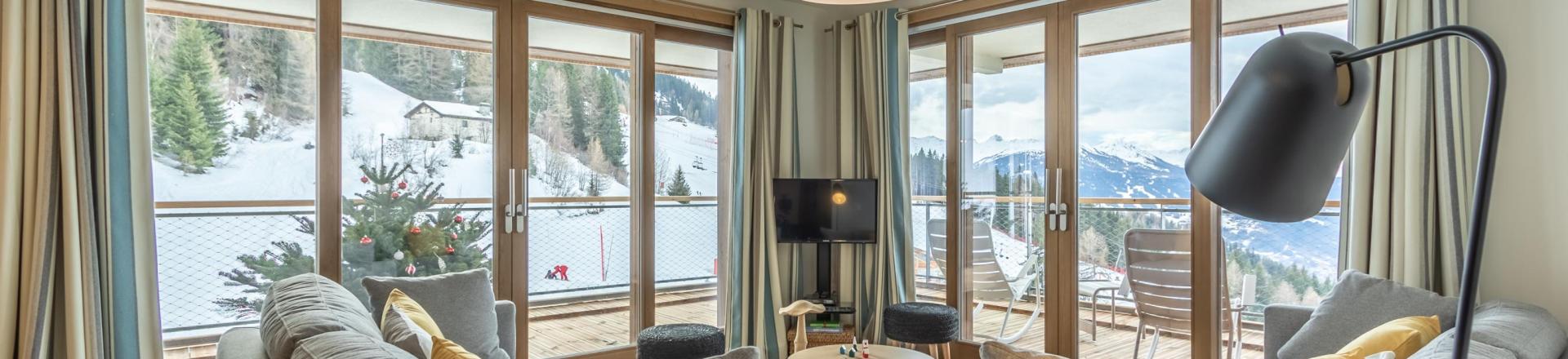 Vacaciones en montaña Apartamento cabina 4 piezas para 10 personas (203) - Résidence le Ridge - Les Arcs