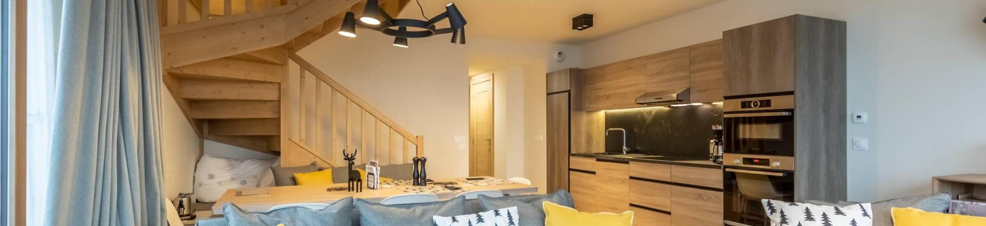 Urlaub in den Bergen 6-Zimmer-Appartment für 12 Personen (115) - Résidence le Ridge - Les Arcs