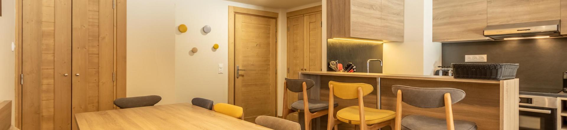 Vacaciones en montaña Apartamento cabina 5 piezas para 12 personas (301) - Résidence le Ridge - Les Arcs - Estancia