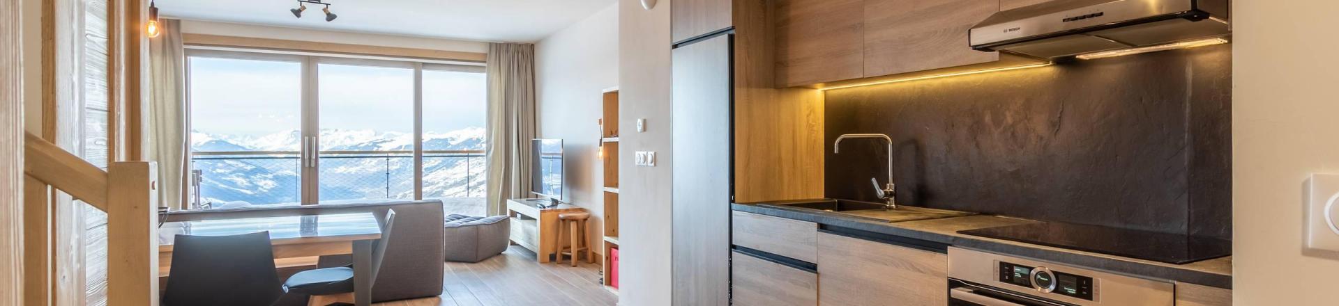 Vacances en montagne Appartement 5 pièces 11 personnes (109) - Résidence le Ridge - Les Arcs - Logement