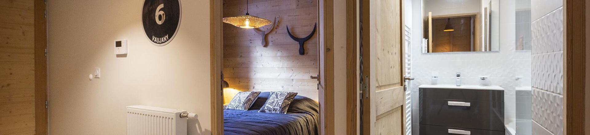 Vacances en montagne Appartement 2 pièces cabine 4-6 personnes - Résidence Le Saphir - Vaujany - Logement