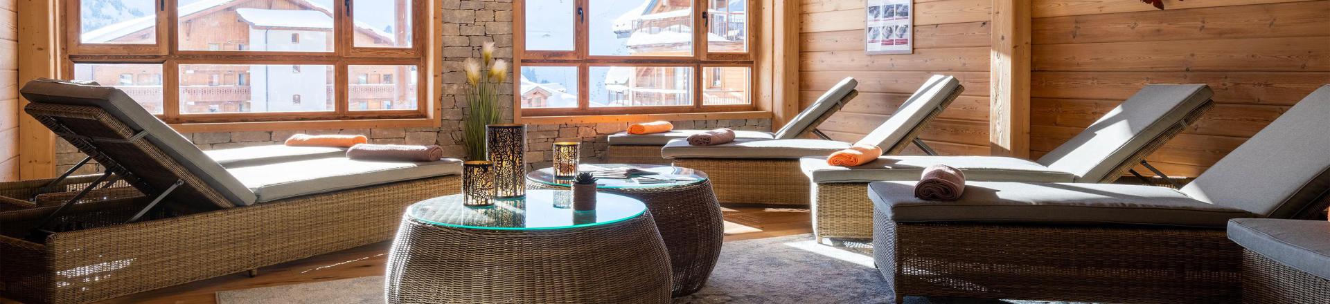 Vacances en montagne Résidence le White Pearl Lodge et Spa - La Plagne - Relaxation